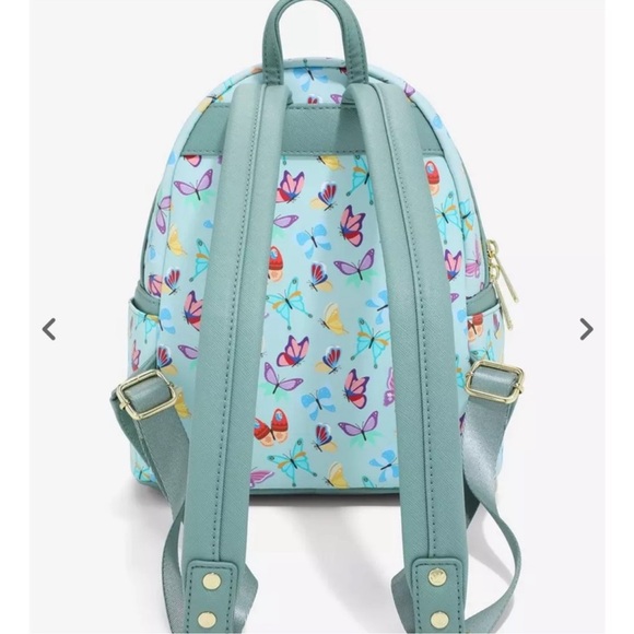 Loungefly Disney Princess Butterfly Mini Backpack - BoxLunch Exclusive - Picture 4 of 12